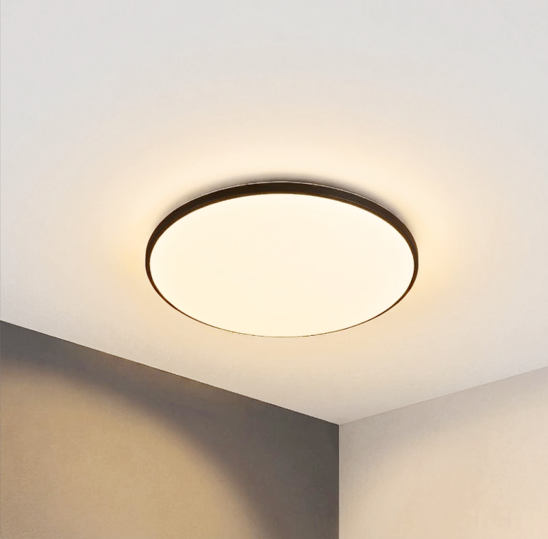 LED світильник smart PLOMBIR Ø 46 круг 72W 3000-6500K IP20 чорний