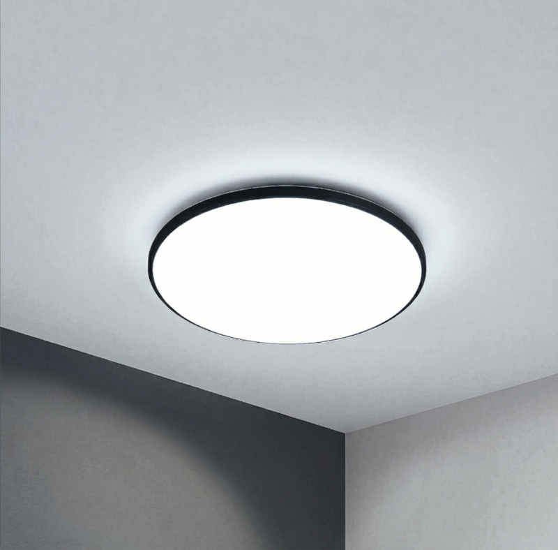 LED світильник smart PLOMBIR Ø 46 круг 72W 3000-6500K IP20 чорний