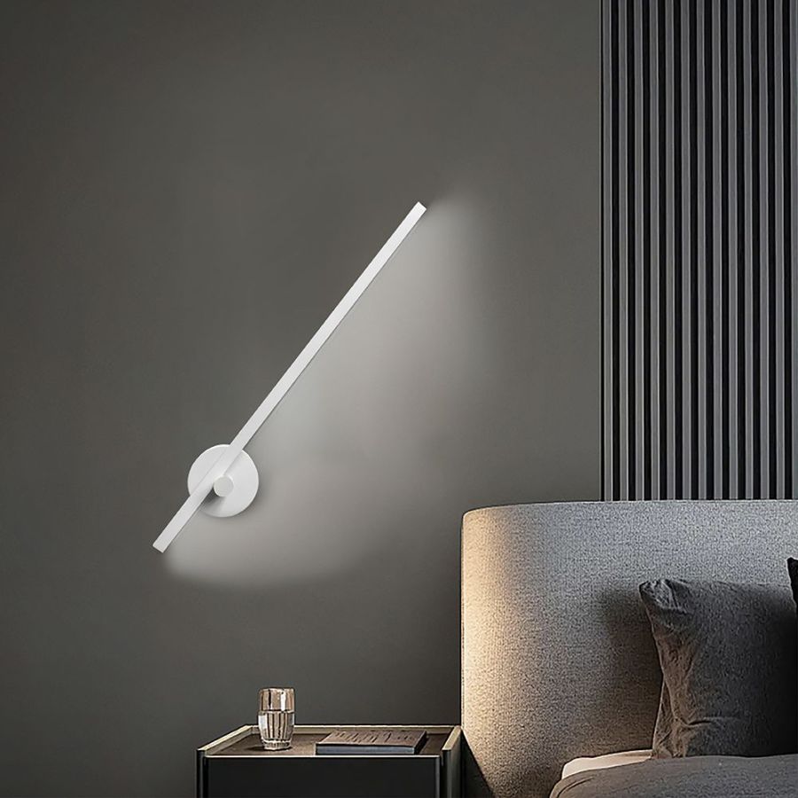 LED настінний поворотний світильник 90 см RIXOS-W 24W 4000K IP20 білий