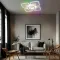 Люстра біла світлодіодна з пультом та додатком до телефону ROOM ICE RGB 6S 70 Вт SMART