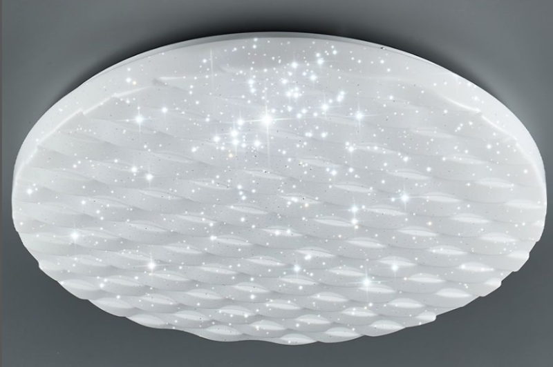 LED Світильник CELL срібло зоряне небо 60W з пультом