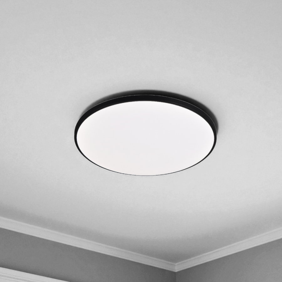 LED світильник smart PLOMBIR Ø 37 круг 48W 3000-6500K IP20 чорний