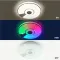 Музична світлодіодна люстра з пультом + блютуз колонка SONG RGB 80W