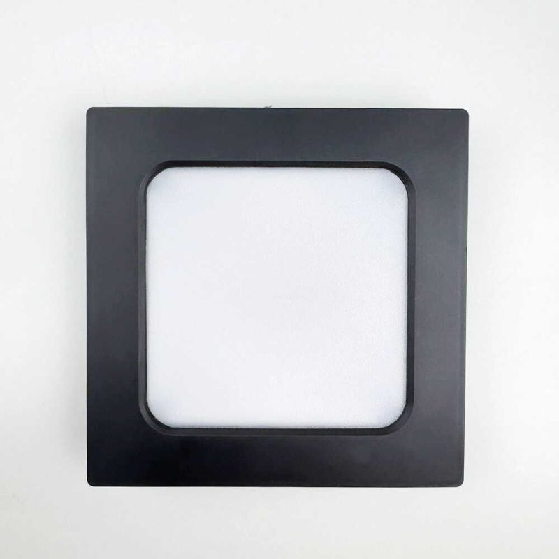 Вбудований світильник чорний FRAME квадрат 6W 4200K IP20