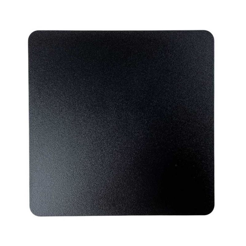 LED настінний світильник 16.5 см DALLAS 12W 4200K IP65 чорний вологозахищений