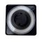 LED настінний світильник 13.5 см DALLAS 7W 4200K IP65 чорний вологозахищений