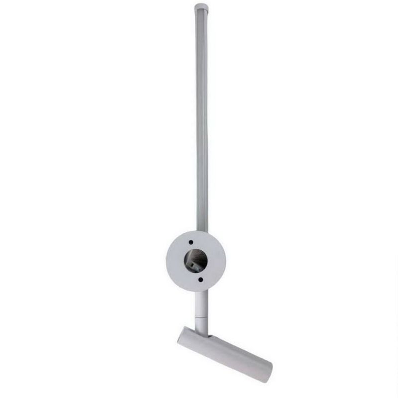 LED настінний світильник POINTER-P 8W 4200K 50 см IP20 білий з вимикачем на корпусі