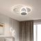 Смарт LED люстра з пультом Ø 55*50 см TRIO 80 Вт кругла