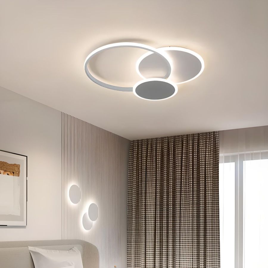 Смарт LED люстра з пультом Ø 55*50 см TRIO 80 Вт кругла