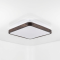 Світильник GLOW матовий 60W Ø 39 см 3000К-6500К з ДК махагон