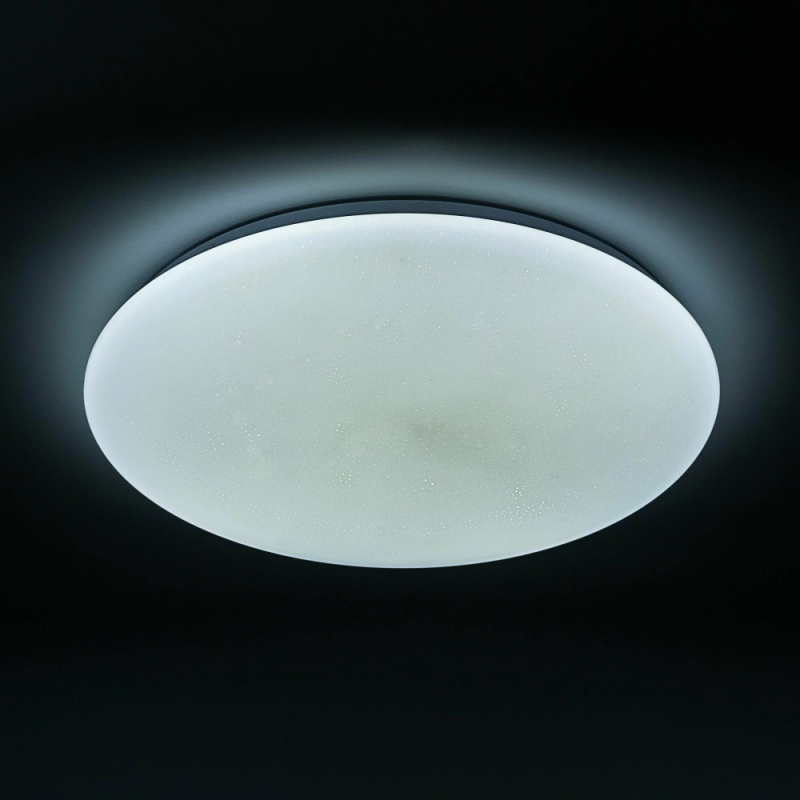 LED Світильник з пультом SIMPLE 60 Вт Ø 37 см білий матовий
