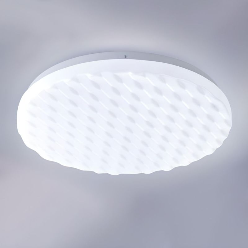 LED Світильник CELL срібло зоряне небо 60W з пультом