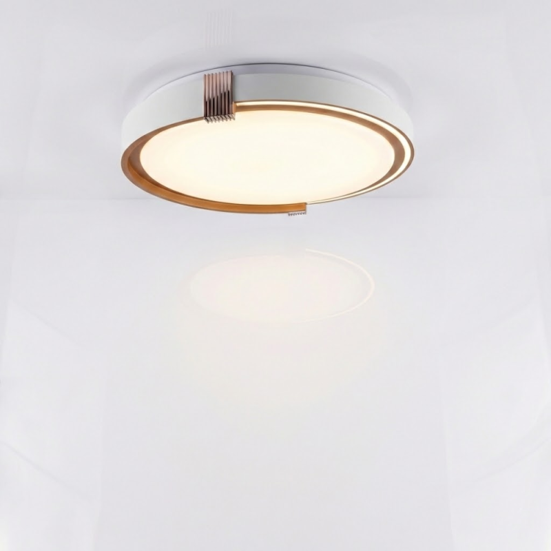 LED Світильник COLISEUM матовий 60W Ø 39.5 см 3000К-6500К з ДК біле золото